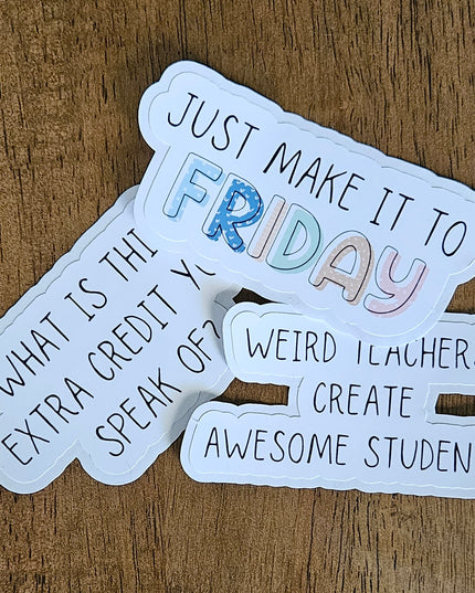 Teacher Stickers