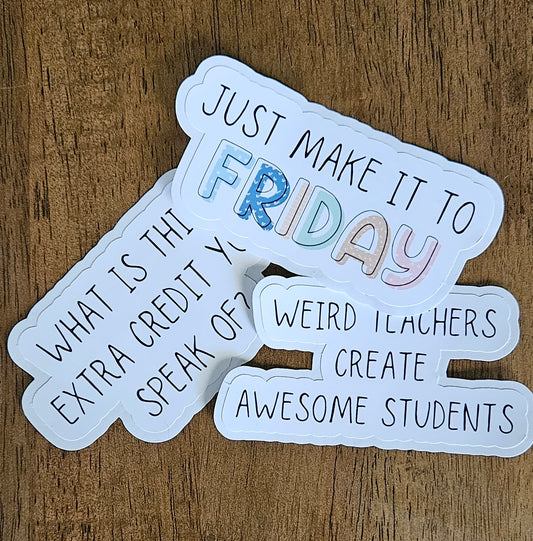 Teacher Stickers