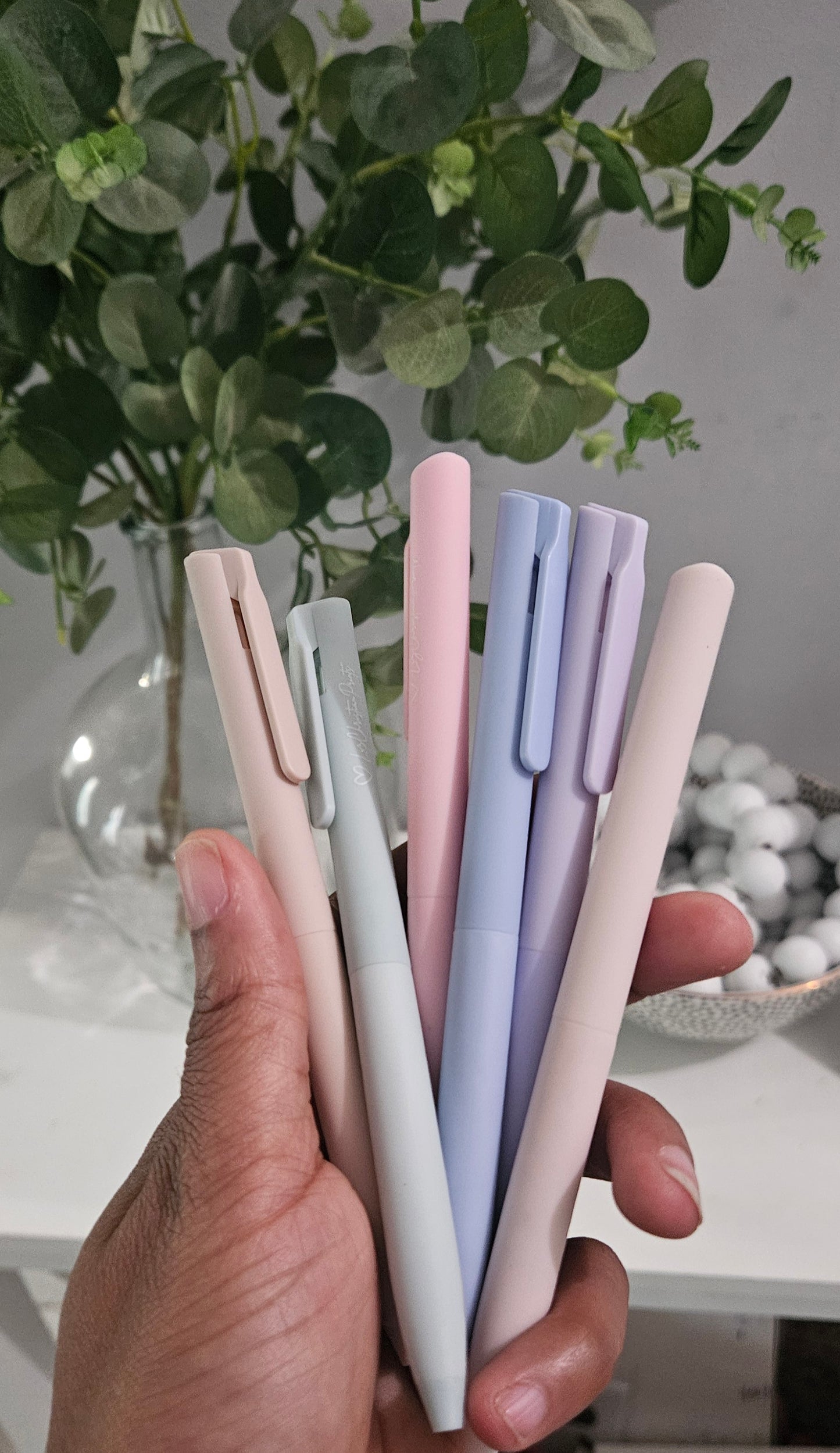Lot de 6 stylos gel