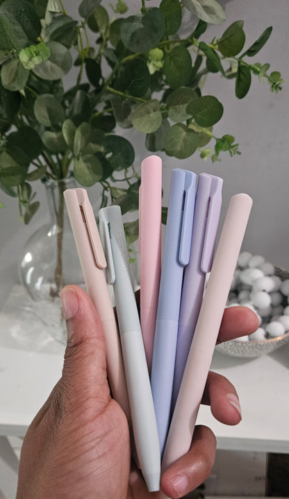 Lot de 6 stylos gel