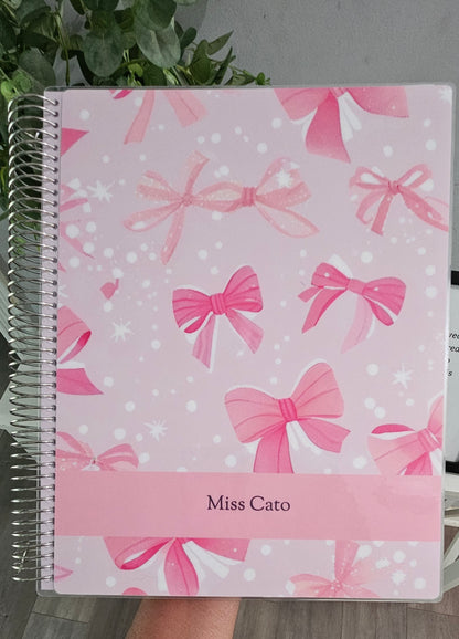 Calendrier mensuel de l'enseignant