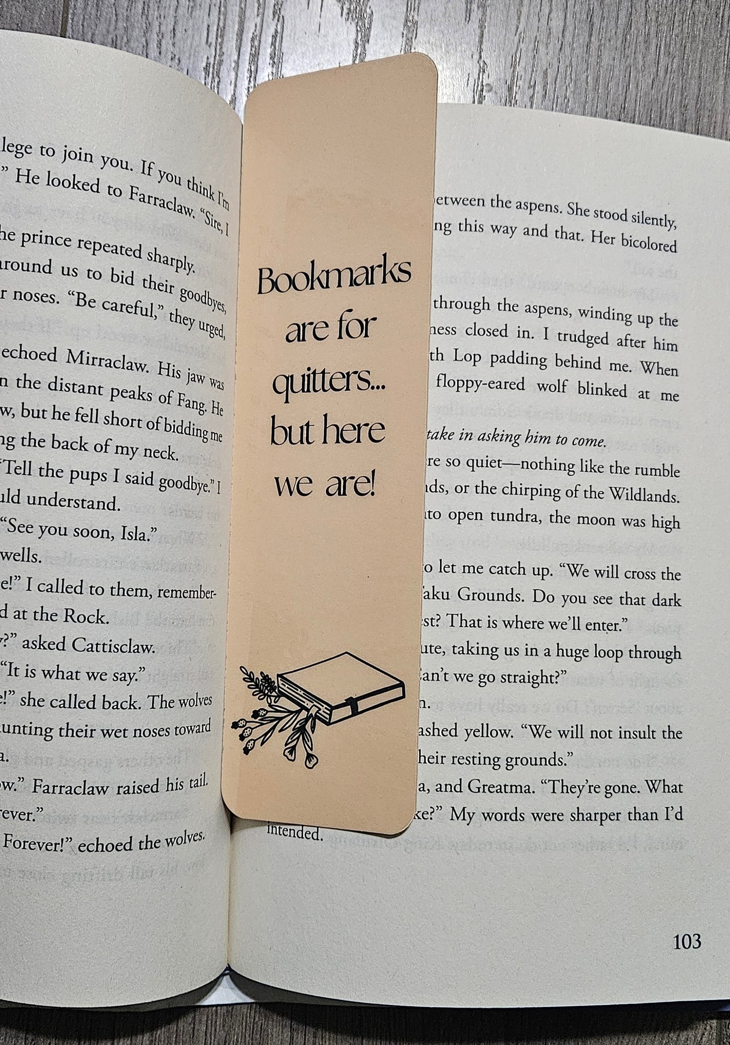 Set of Funny Sayings Bookmarks