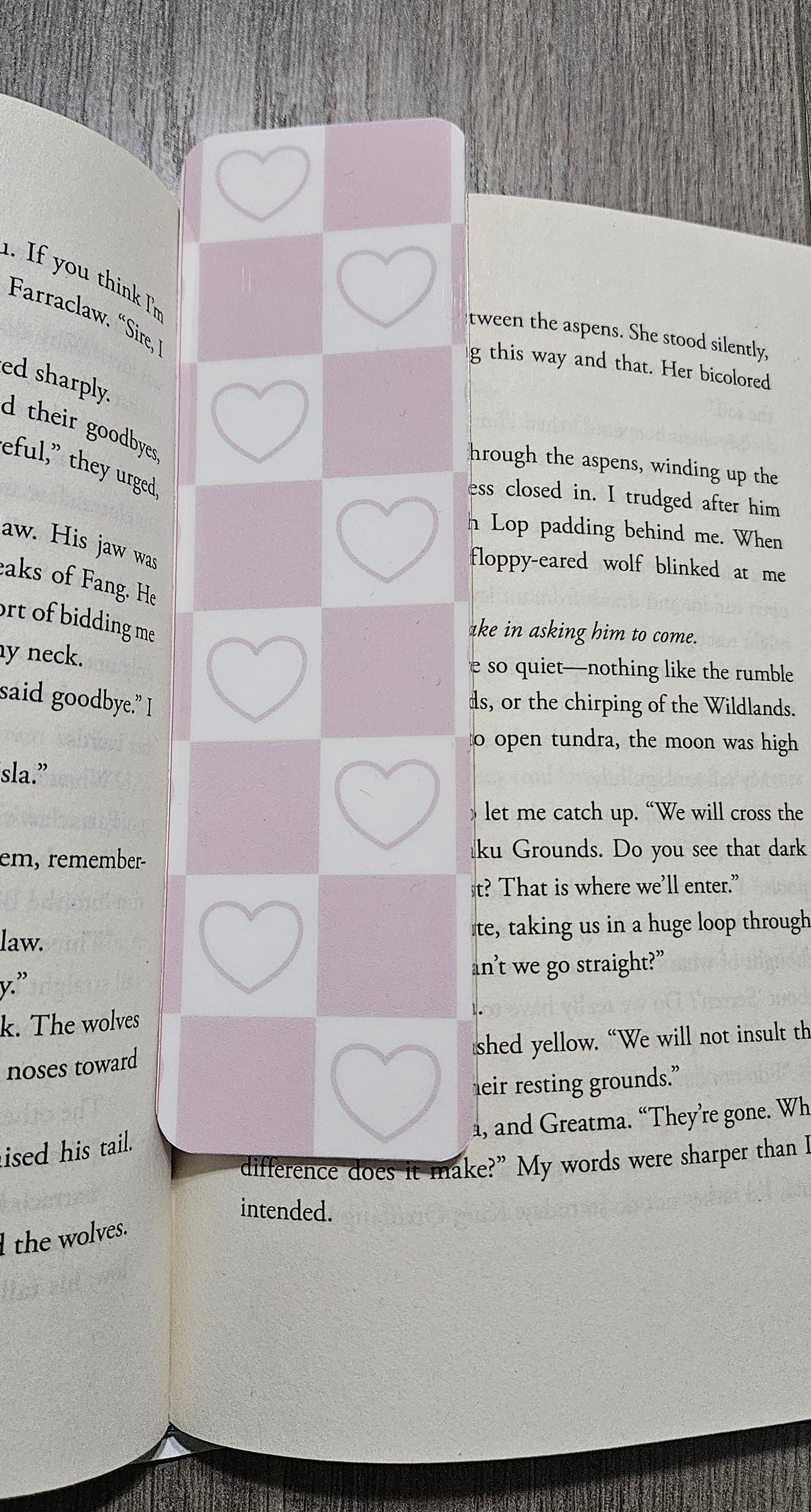 Set of Valentines Themed Bookmarks