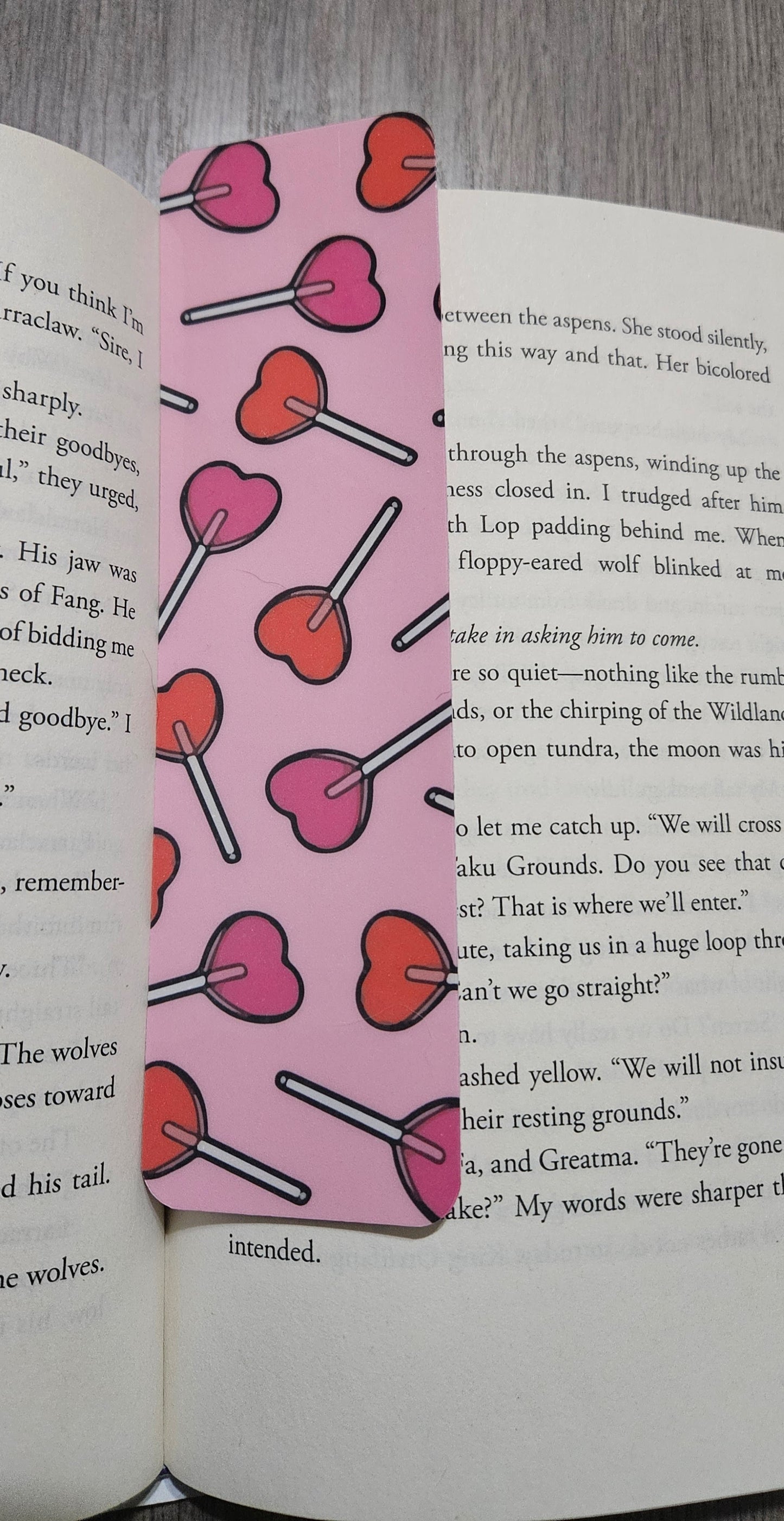 Set of Valentines Themed Bookmarks