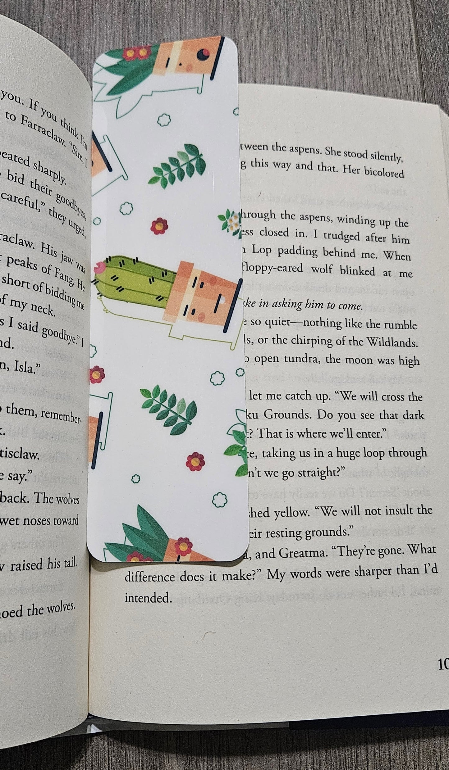 Set of Plant Lovers Themed Bookmarks