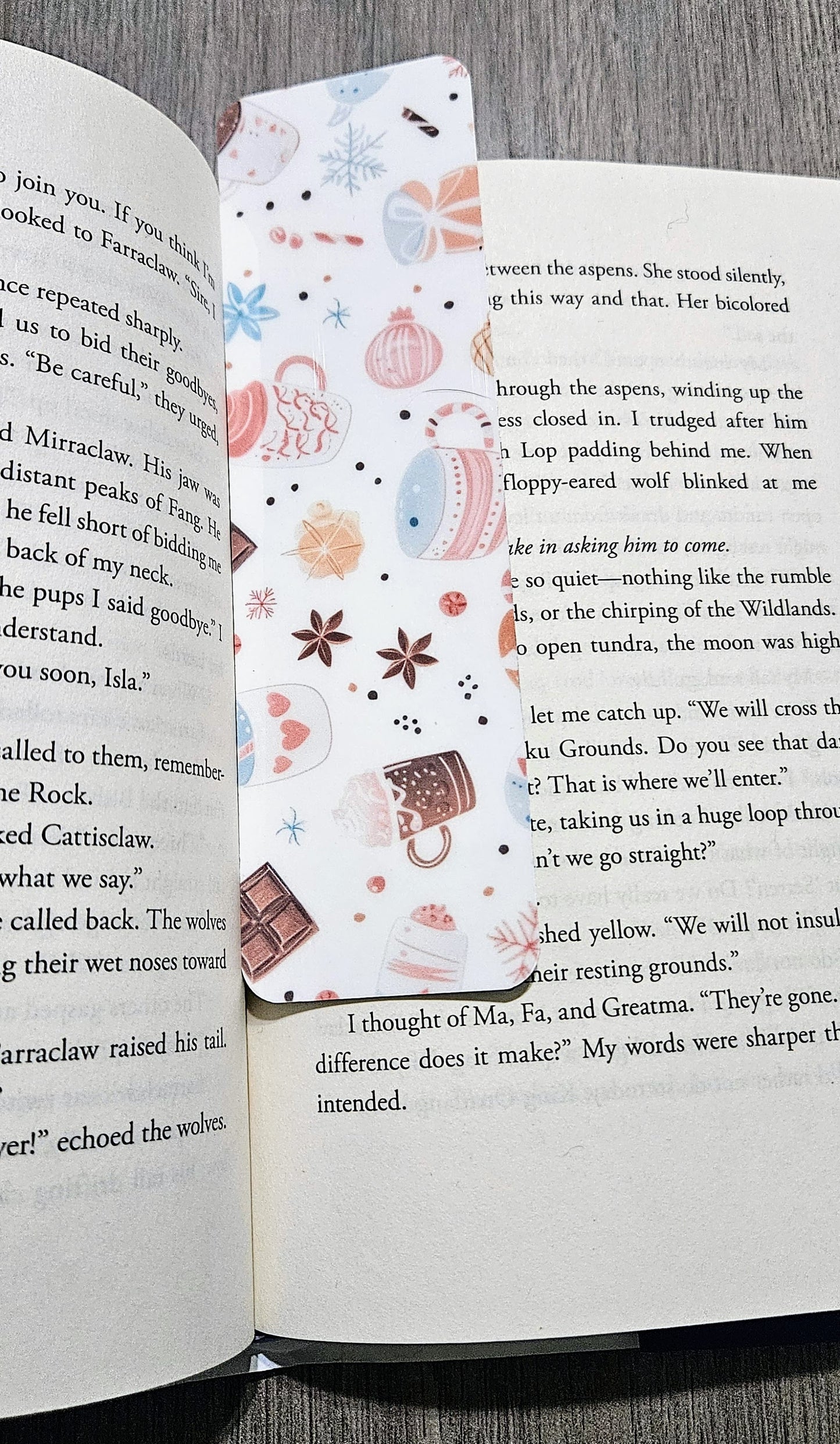 Set of Winter Themed Bookmarks