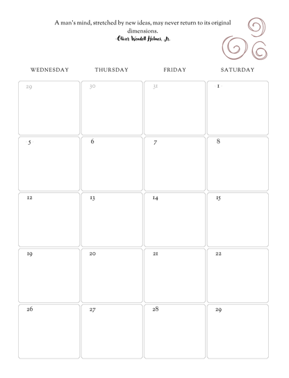 Agenda pédagogique ciblé 2025-2026