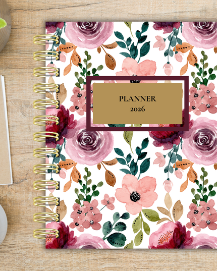Fall Florals Daily/Weekly Planner