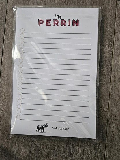 Customizable Notepad