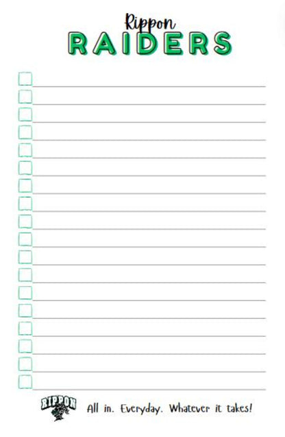 Customizable Notepad