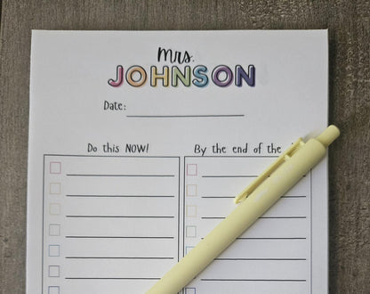 Customizable To Do List