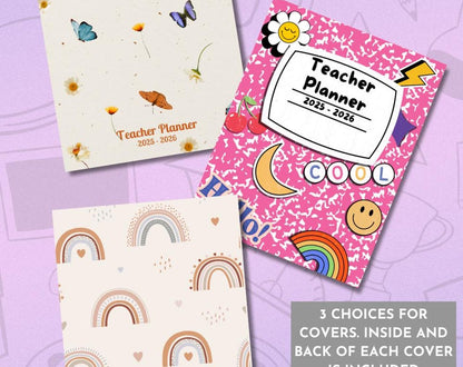 Agenda imprimable pour enseignants 2025-2026