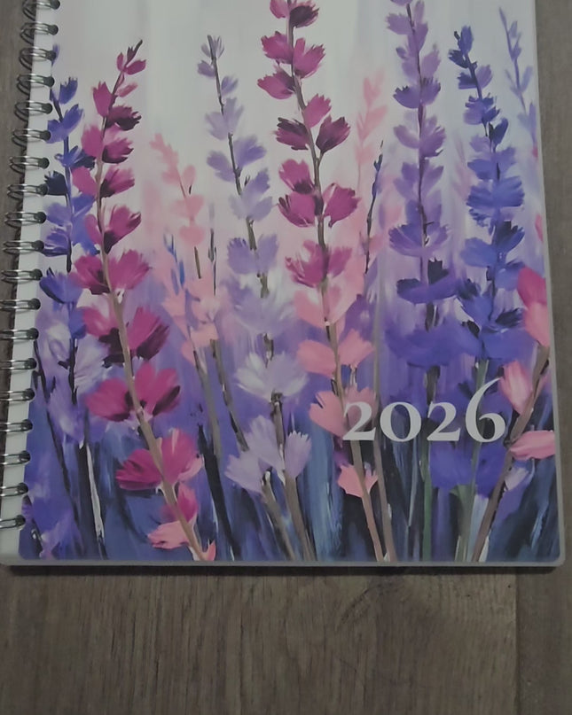 Fall Floral Monthly Planner