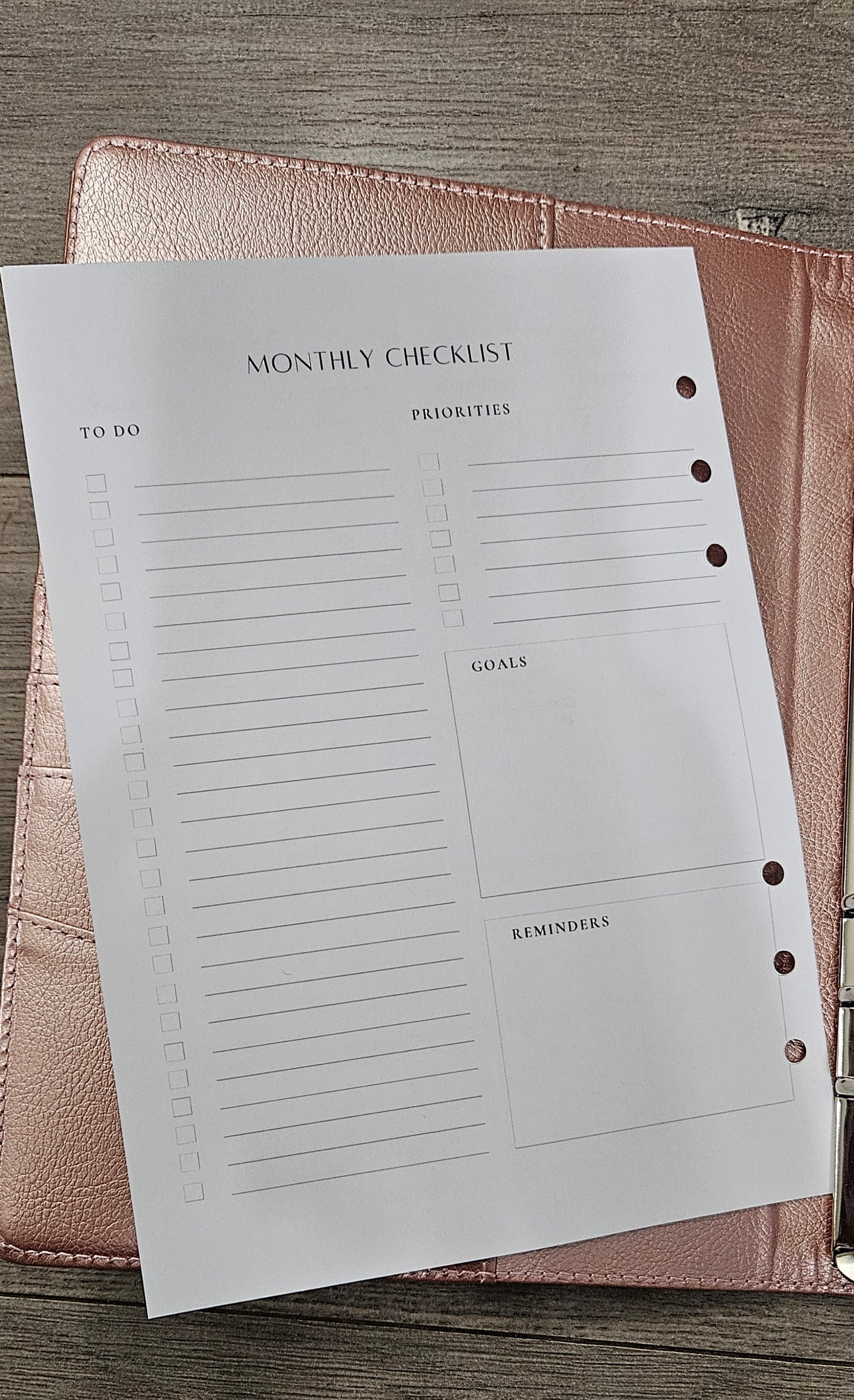 Notebook Planner