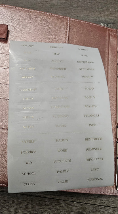 Notebook Planner